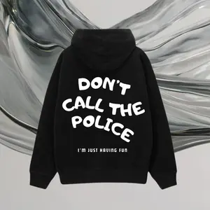 Dont Call The Police Hoodie Motorcycle Hoodie Bike - Casual Short Sleeve Hoodie for Men and Women - Soft Cotton Comfortable Everyday Wear