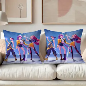 2pc，K-pop Pitch texture pillow cover, living room soft with daily use comfortable, Easter independence day send significant other super warm heart, by pillowcase, pillow cover, bedroom cushion cover, Room Cozy Accessories