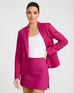 Express Editor Stretch Cotton Super High Waisted Mini Skort