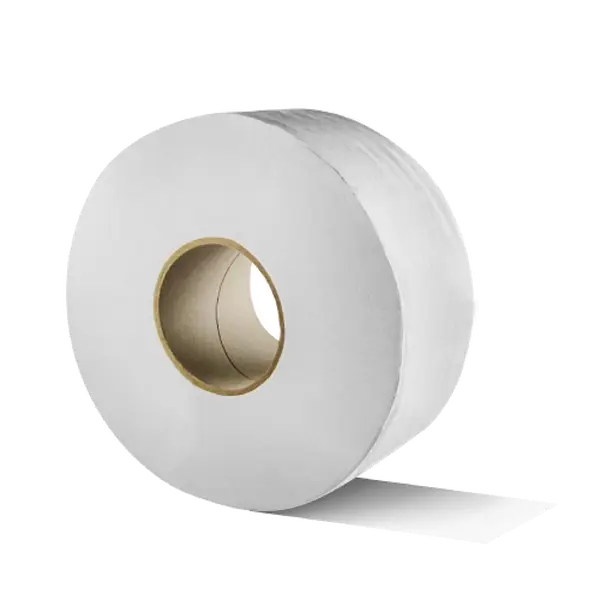 [12 Rolls] 9" 2-Ply Jumbo Tissue Rolls | Dispenser