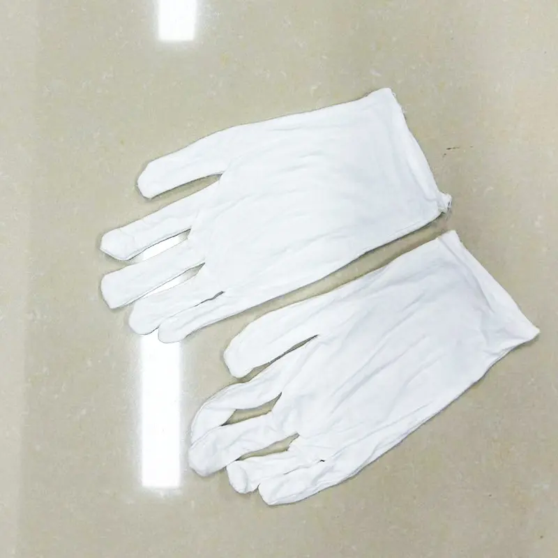 white gloves