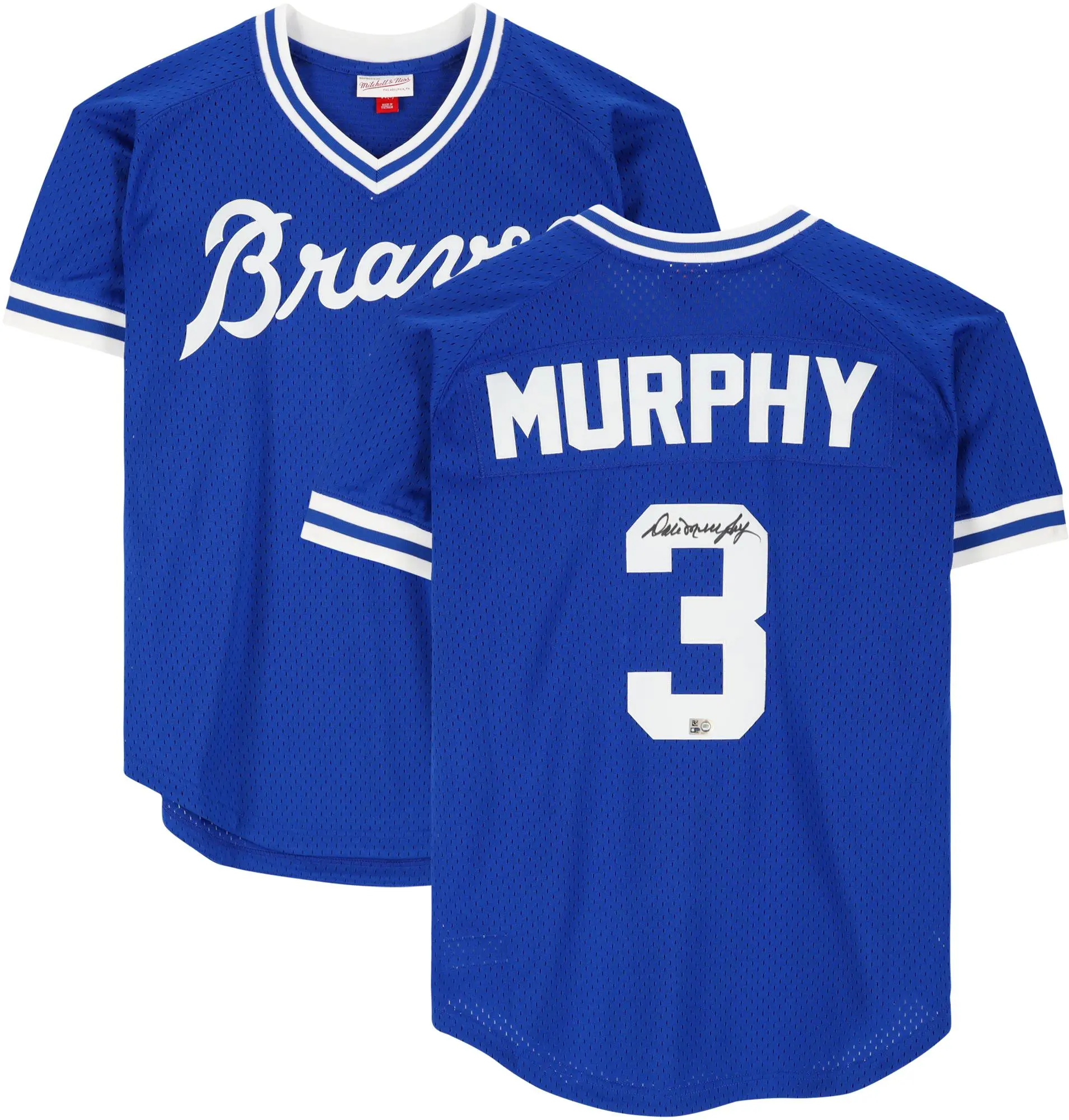 Dale Murphy Atlanta Braves Autographed 1982 Royal Blue Mitchell & Ness Jersey - Fanatics Authentic Certified