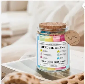 Verse Jar, Read Me When Verses Jar For Daily Encouragement, Inspirational Prayer & Reflection, Christian Gifts For Women and Men, Religious Graduation Gifts For Her, For Mom