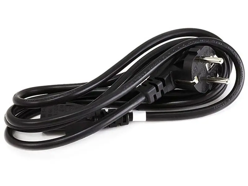 Monoprice 7692 6 ft. 18AWG European Power Cord Cable - Black