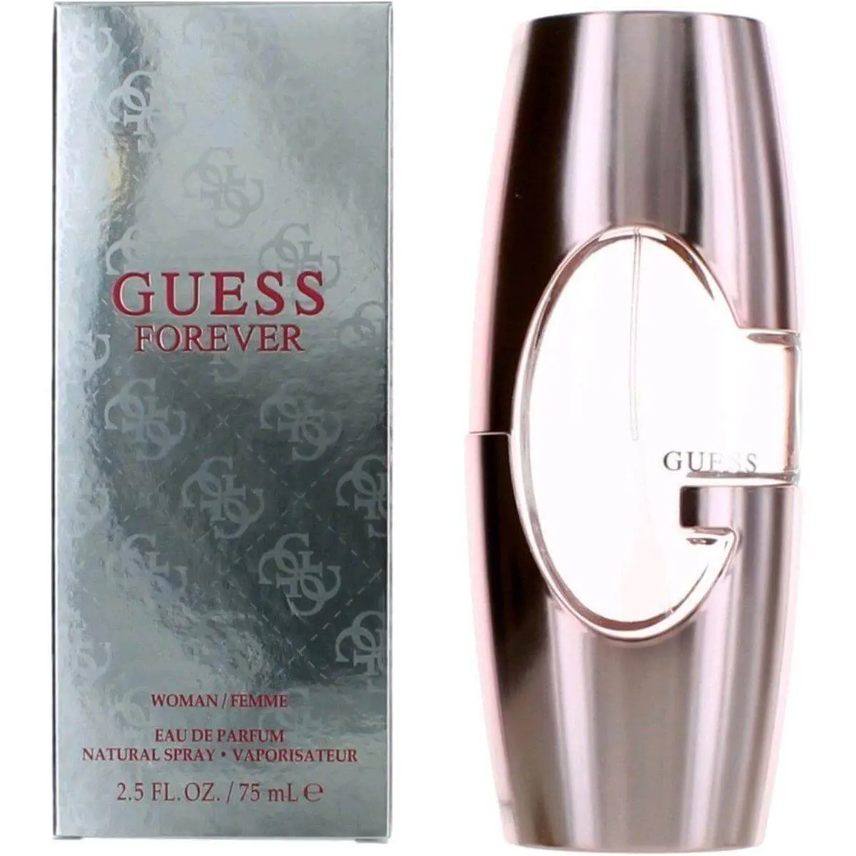 GUESS Forever Eau de Parfum (EDP), Elegant Liquid Fragrance for Women, 2.5 fl oz (75ml), New in Box, Women's Fragrance, Feminine Energy, Single Item, 2 To 2.9 Fl Oz, Bottle