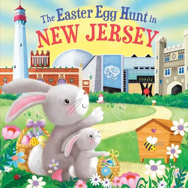 USED-The Easter Egg Hunt in New Jersey by Baker, Laura (Hardcover)
