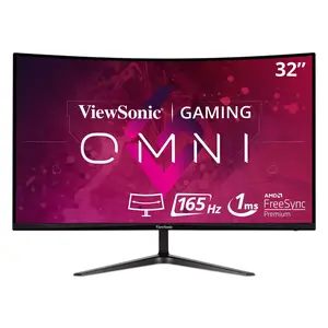 Viewsonic  32 in. Full HD Curved Screen LED Gaming LCD Monitor, Black