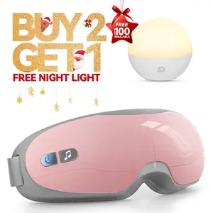 Restnature Eye Massager - Eye Massager with Heat Music, Birthday Gifts for Women Mom, Eye Care Relaxation Self Care Christmas Gifts for Women, Reduce Eye Strain