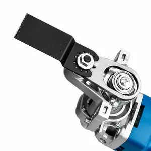 2PCS Multifunctional Oscillating Saw Blade Set — Includes 20mm and 34mm sizes with a universal interface and depth scale;suitable for cutting wood,plastics,soft metals,and more.