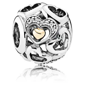 PANDORA Heart of Romance Charm 792108CZ