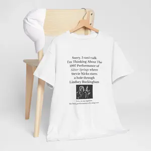 I'm Thinking About The 1997 Performance of Silver Springs T-Shirt, Music shirt, Music Nostalgia Tee, Vintage Concert Tribute