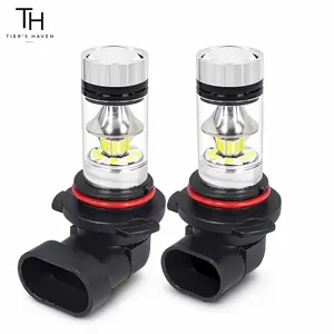 Tier's Haven 9005/9006 LED Fog Light Bulbs 2PCS, 6500K Super Bright White Low Beam Lights, Plug & Play 12V Car Fog Light Upgrade Kit for Most Vehicles, Must‑Have Car Accessory