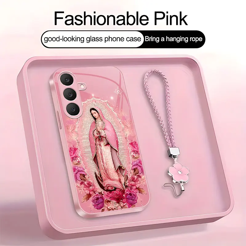 Suitable for [Galaxy S25 Fe] Latest high-end phone case，May the divine bless you and bring you good luck. A free lanyard is included, and if you purchase now, you'll enjoy free shipping.YM99