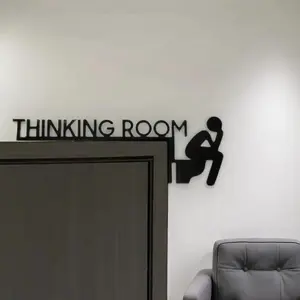 CIFbuy™ Zen Bathroom Decorations & Meditation Corner Decor Set - Creative Door & Window Frame Signs, Unique Hanging Ornaments For Relaxing Spaces, Serene Decorative Signs & Plaques For Home