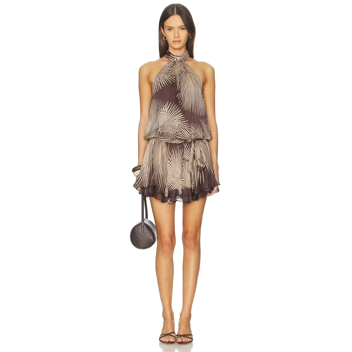 ROCOCO SAND Mini Dress in Brown