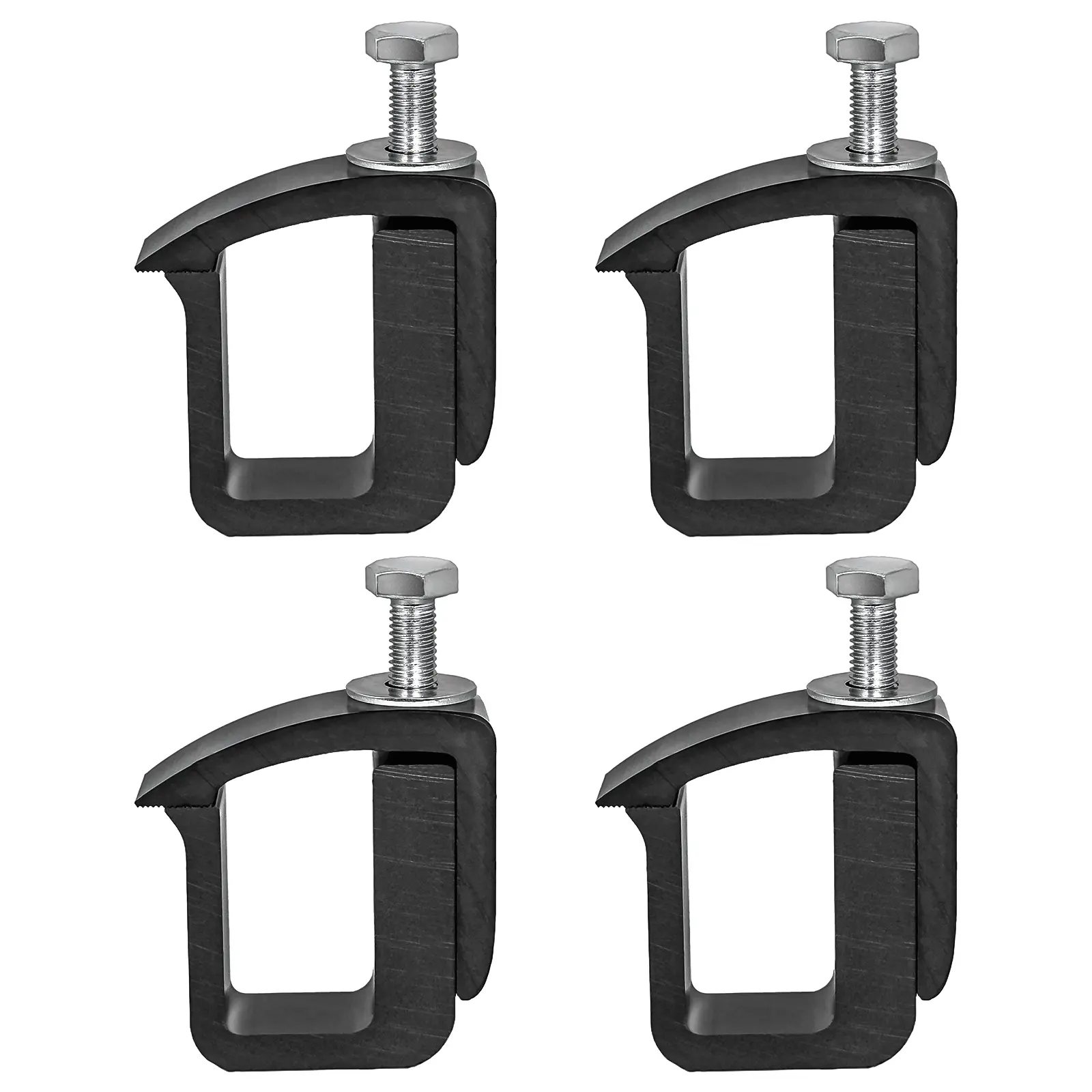 AA-Racks P-AC-02 Clamp for Truck Cap, Camper Shell, Topper for a Short Bed Pickup Truck (Set of 4)