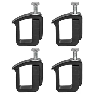 AA-Racks P-AC-02 Clamp for Truck Cap, Camper Shell, Topper for a Short Bed Pickup Truck (Set of 4)