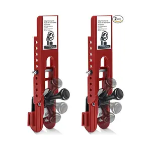 Siding Gauge Tool for Installation – Adjustable Reveal Lap Siding Mounting Kit, Durable Polycarbonate Body for Precise Alignment (5/16", Red)