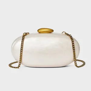 Organic Minaudiere Clutch - A New Day Pearl