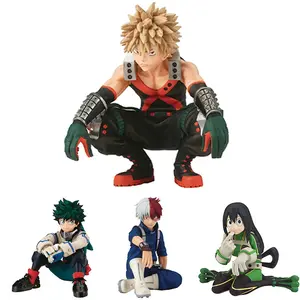 Anime MHA Figure Midoriya Izuku Action Figurine Asui Tsuyu Bakugou Katsuki figure pvc Model Collection doll Toys Birthday Gifts
