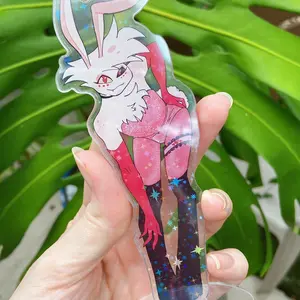 Angel pin up bunny suit acrylic standee hazbin hotel