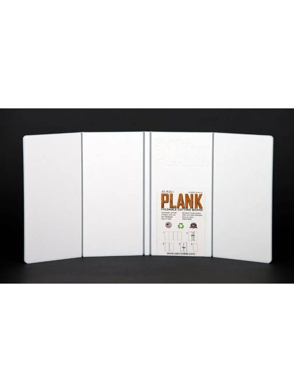 CanCooker SMP-1408 Compact Foldable Durable Kitchen Chopping Board - 8 x 16 in, Ideal for Campers, Rectangular