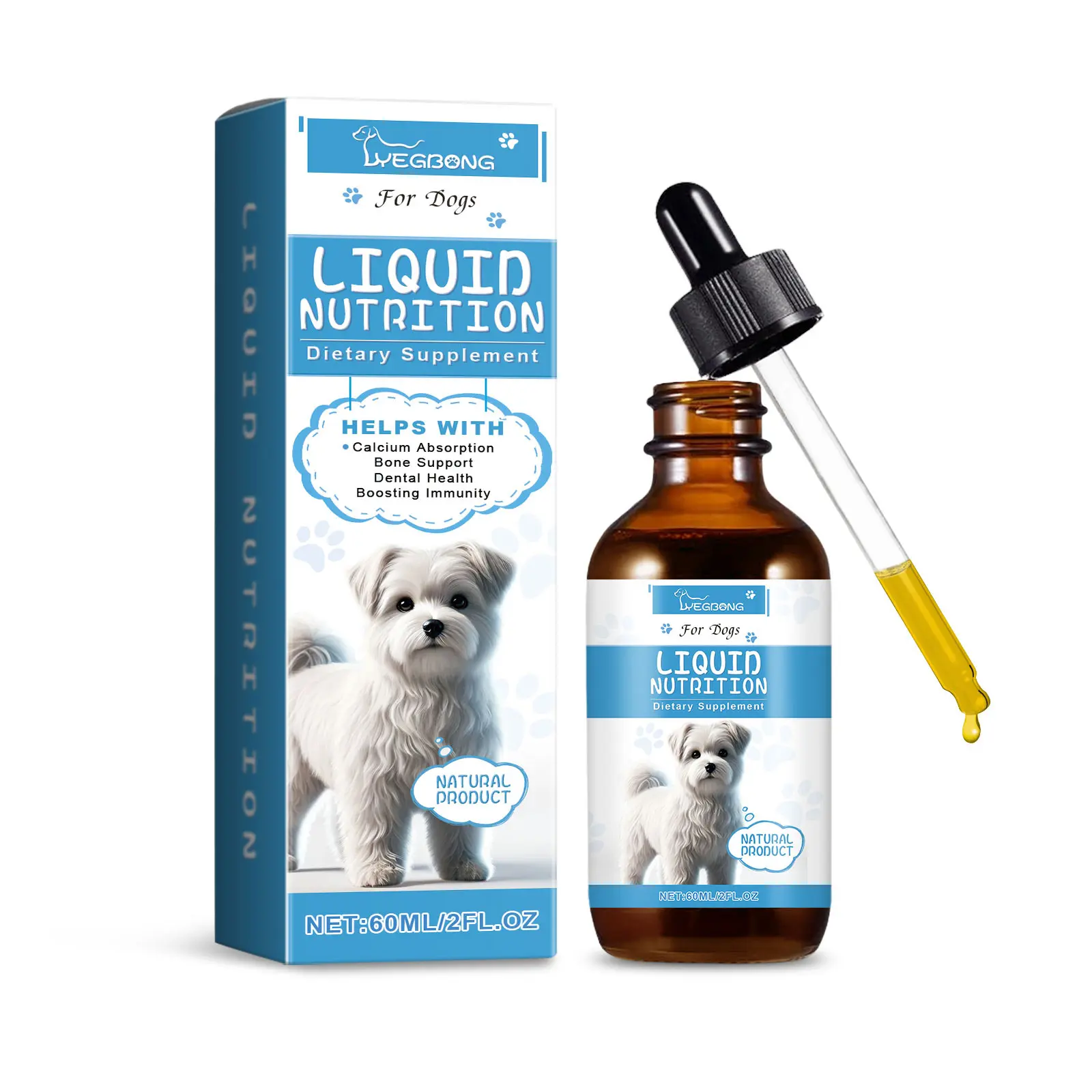 Pet Multivitamin Liquid Syrups - Easy-to-Give Daily Use Bottle Supplement with Essential Nutrients, Immune Boost, Energy Aid, Wellness Support for Dogs & Cats