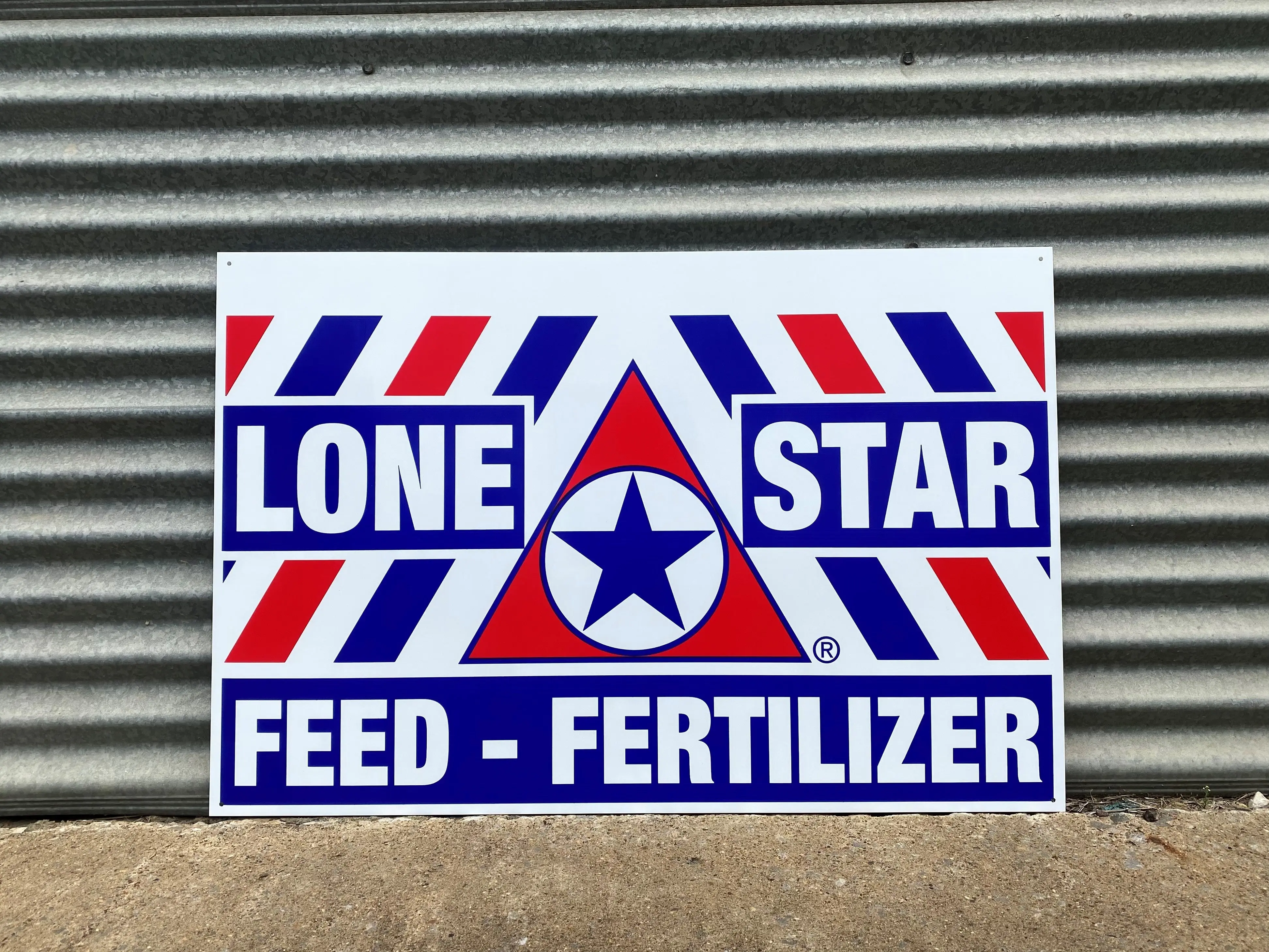 Blank 2' x 3' Ranch Sign