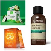 Bye Bloat, Hello Glow! LD, Lime Chlorophyll,Marine