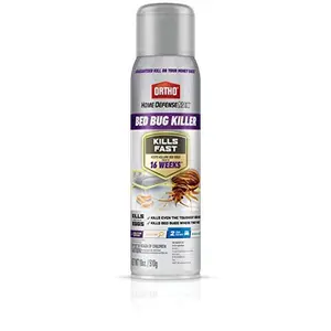Ortho Home Defense Max Bed Bug Killer Spray - Bed Bug Spray for Home, Also Kills Fleas & Brown Dog Ticks, Spot Treatment, 18 oz.