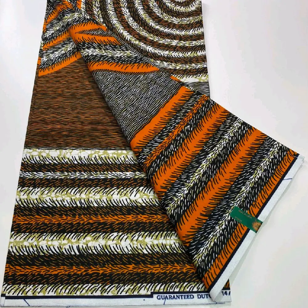 Authentic African Print 100%Cotton 6yards