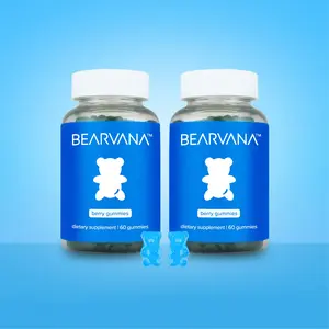 BEARVANA Gummies - Double Pack (2 Bottles) - Women's Berry Flavored Supplement - Two Month Supply - Herbal Extracts and Essential Vitamins Dietary Supplement