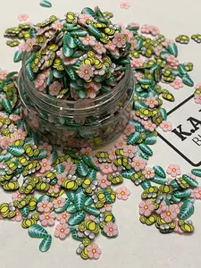 Spring time bees | POLYMER CLAY SLICES NON EDIBLE