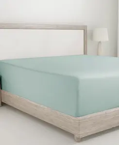 Fitted Sheet Only - 400 Thread Count 100% Cotton Sateen, Deep Pocket