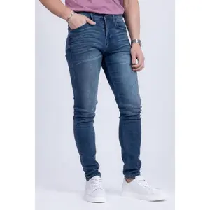 Classic Workforce Jeans - Slim Fit Casual Style with Pockets, Stretch Fabric, and Comfortable Fit for Men Denim Menswear Day Small Streetwear Plain