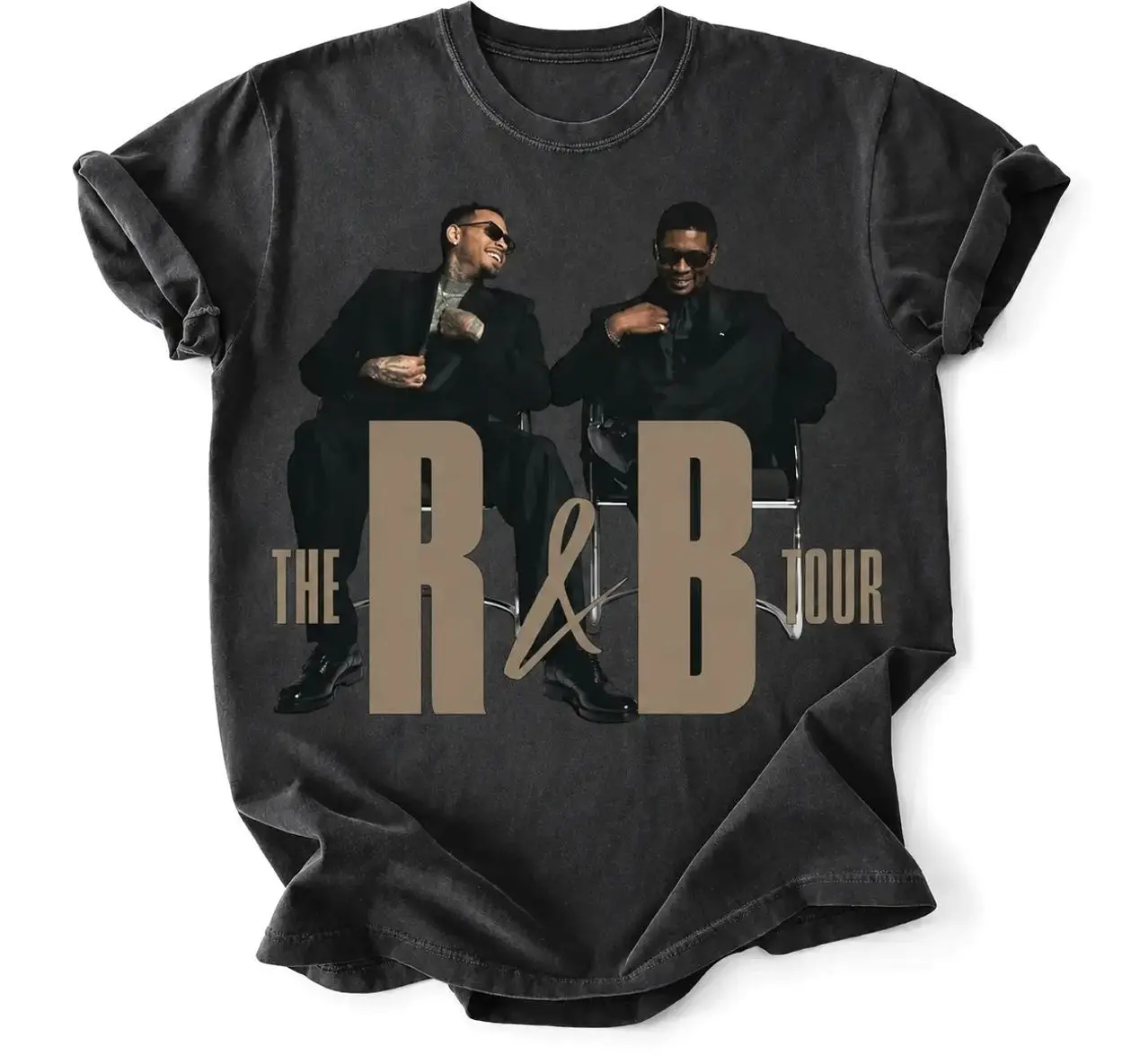 Ch.Brown Usher Raymond The R&B Tour 2026 Unisex Tee LCN