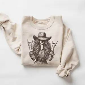 Cowgirl Shirt, Rodeo Shirt, Country Shirt, Cowgirl T-shirt Retro, Country Concert Tee, Western Graphic Tee for Women VSEVV