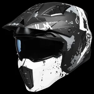ILM Open Face Motorcycle 3/4 Half Helmet Model Z302