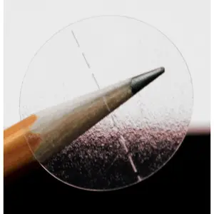 1 Inch Round Stickers, Library Supplies Sealing Sticker, Ideal Stickers to Seal Envelopes - 5000 Clear Labels per Roll, Perforated Envelope Seal Sticker