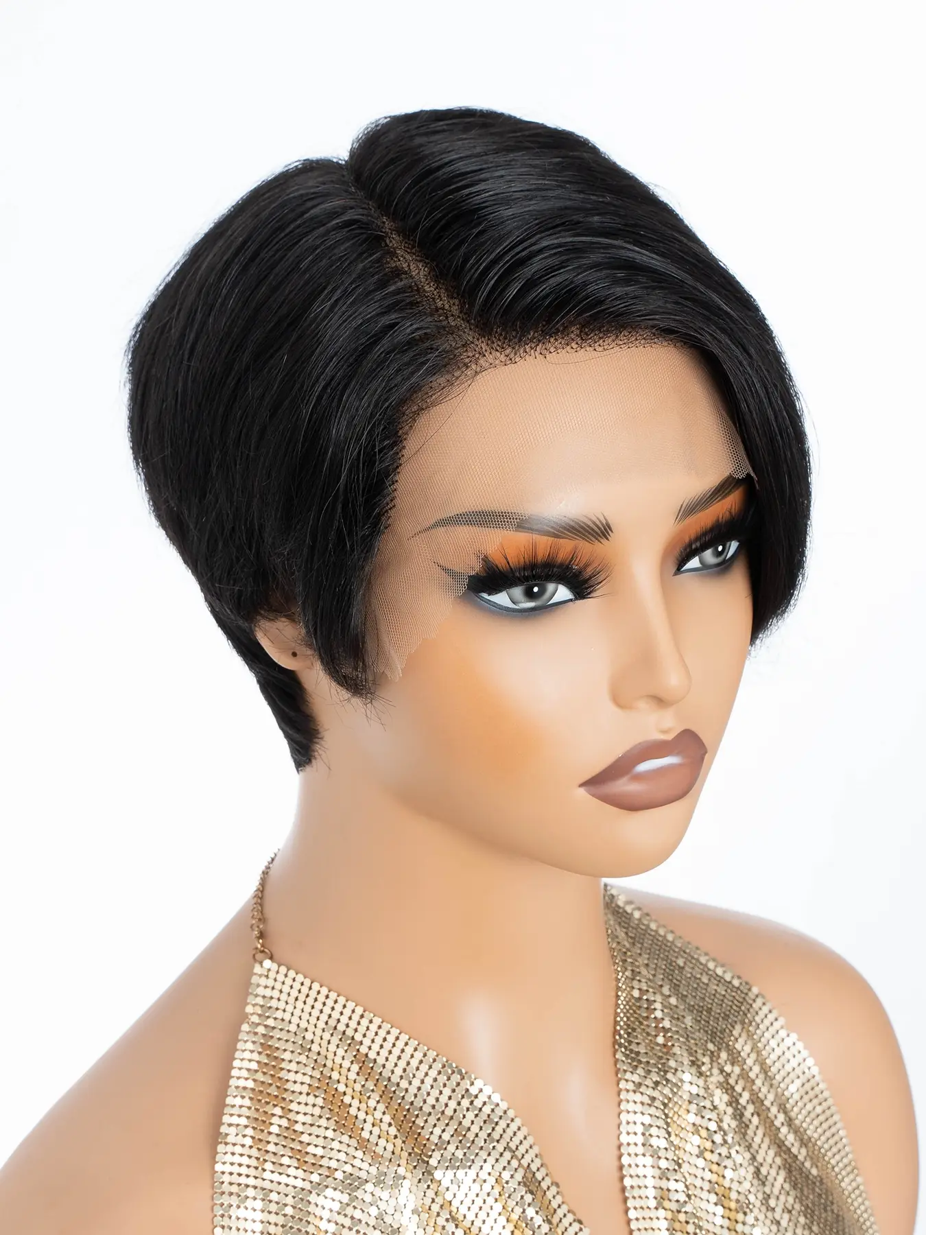 10 Inch Short Bob Human Hair Wig Glueless Lace Closure Pre Plucked Wholesale Bob Wig Human Hair 4x4 Glueless Lace Front Wigs  main image 3