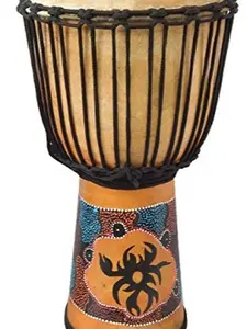 Terre Djembe Standard Paint,  16" tall 8" head, 20" tall 10" head, 24" tall 12" head, NK149