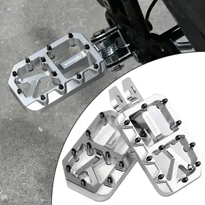 Colored CNC Aluminum Footpegs for Surron; Compatible with Segway X260/X160, 79bike Falcon Pro, and E Ride Pro SS models; Upgrade and Modification Accessories for Talaria MX3/MX4/XXX; Enhances Visibility, Stability, Safety, and Handling Performance.Control