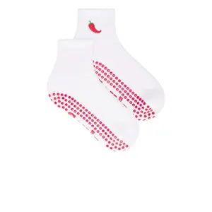 Souls. Spicy Grip Socks in White