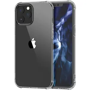 Compatible with iPhone 12 Case ,Crystal Clear Case with Shock-Absorption Bumper for iPhone 6.1 inch 2020 Accessories Protection