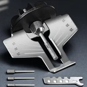 Chainsaw Chain Sharpening Tool Set, Portable Chainsaw Chain Sharpening Tool, Multifunctional Electric Drill Electric Milling Universal Polishing Tool