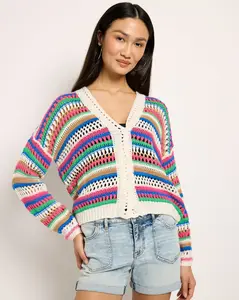 Crochet Sweater Cardigan