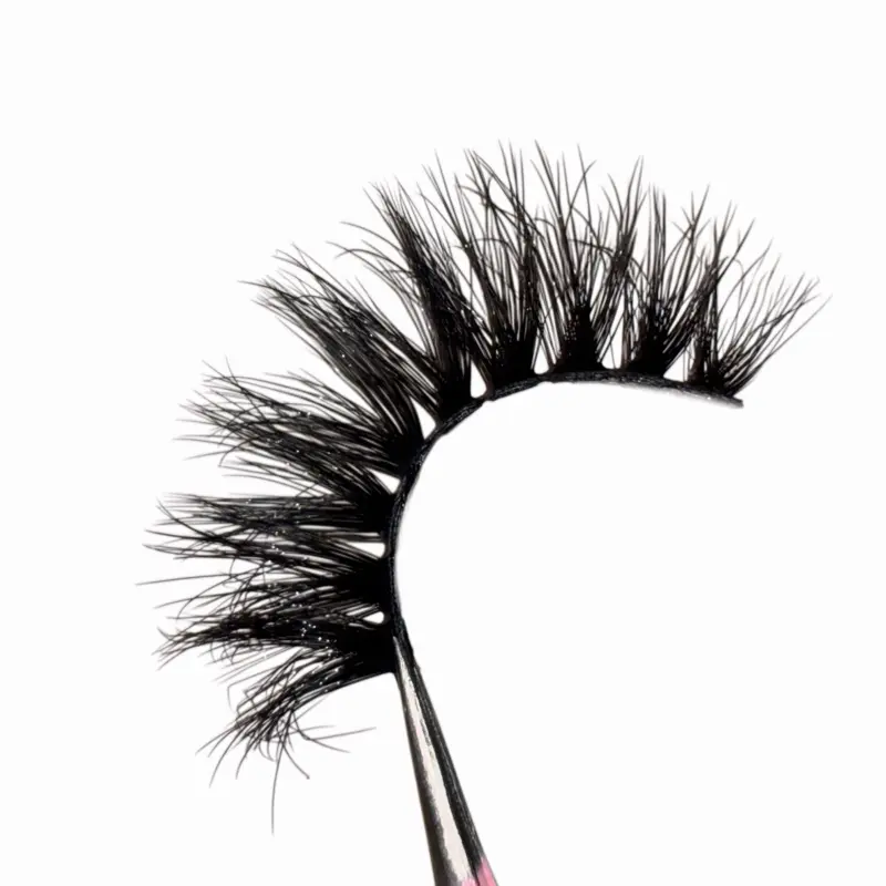 “As If” 16mm Full Volume Lashes Fluffy Layered Faux Mink Strip Eyelashes 1 Pair Reusable High Quality Makeup Cosmetic