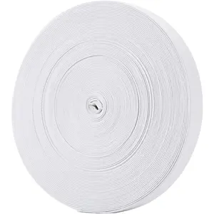 3/4 Inch Wide Elastic Bands Knit Stretch Elastic Spools 21.5 Yards Elastic Cord for Sewing DIY Projects Arts and Crafts, High Elasticity