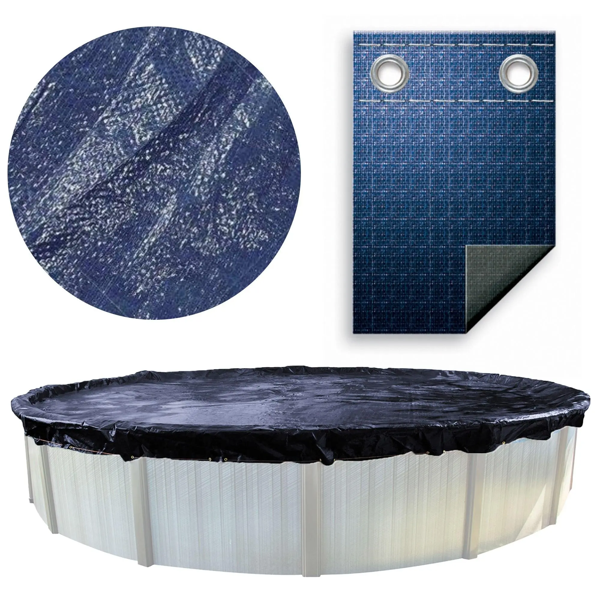 Swimline PCO827 24' Round Above Ground Swimming Winter Cover (Pool Cover Only) Swimline PCO827 24' Round Above Ground Swimming Winter Cover (Pool Cover Only)