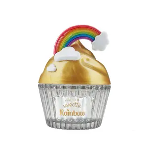 Sweetie Rainbow 1.7fl oz cupcake bottle a glitter infused fragrance (without box)